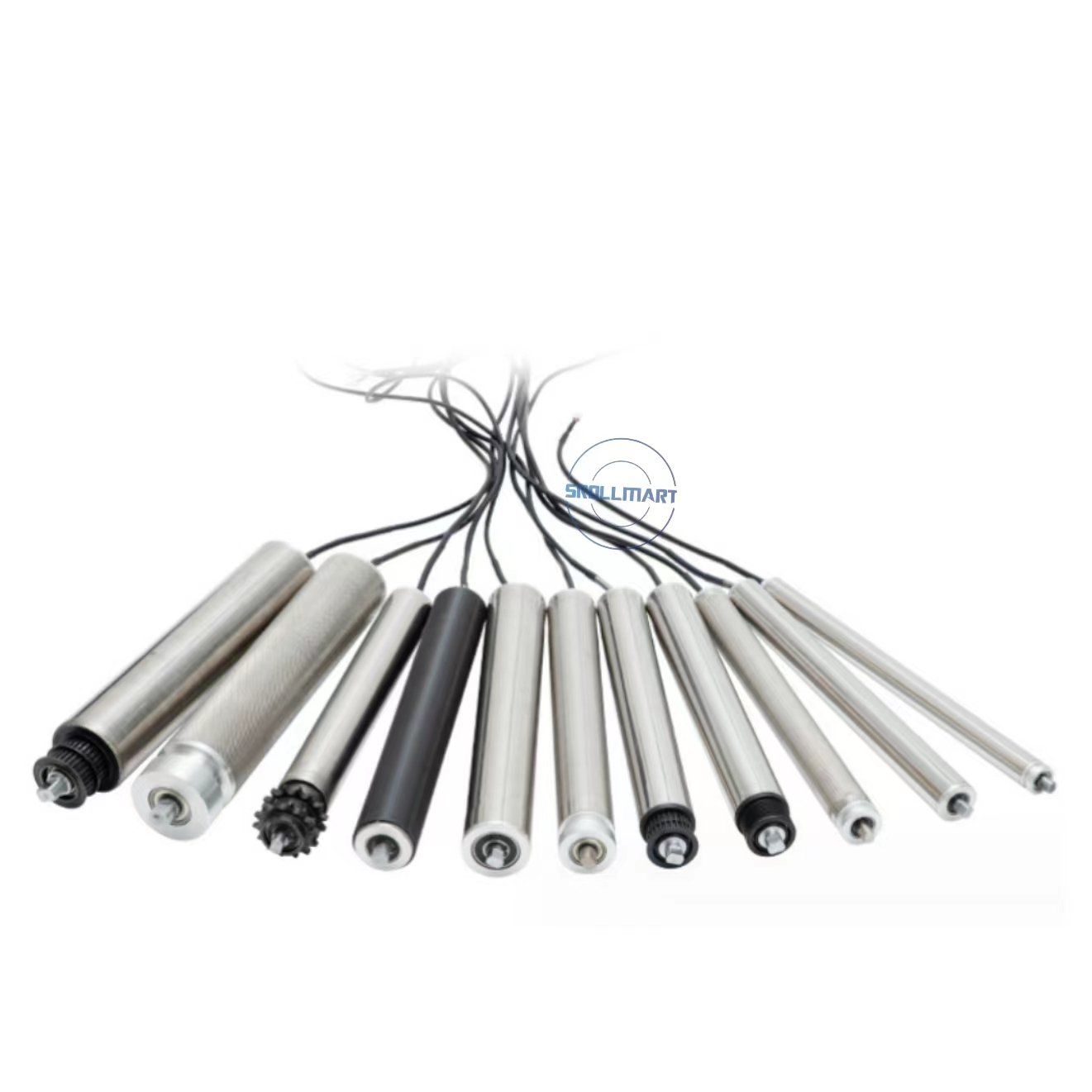 Customized DC Motorized 304 Stainless Steel Drum Motor Roller Conveyor for Material Handling Equipment Part